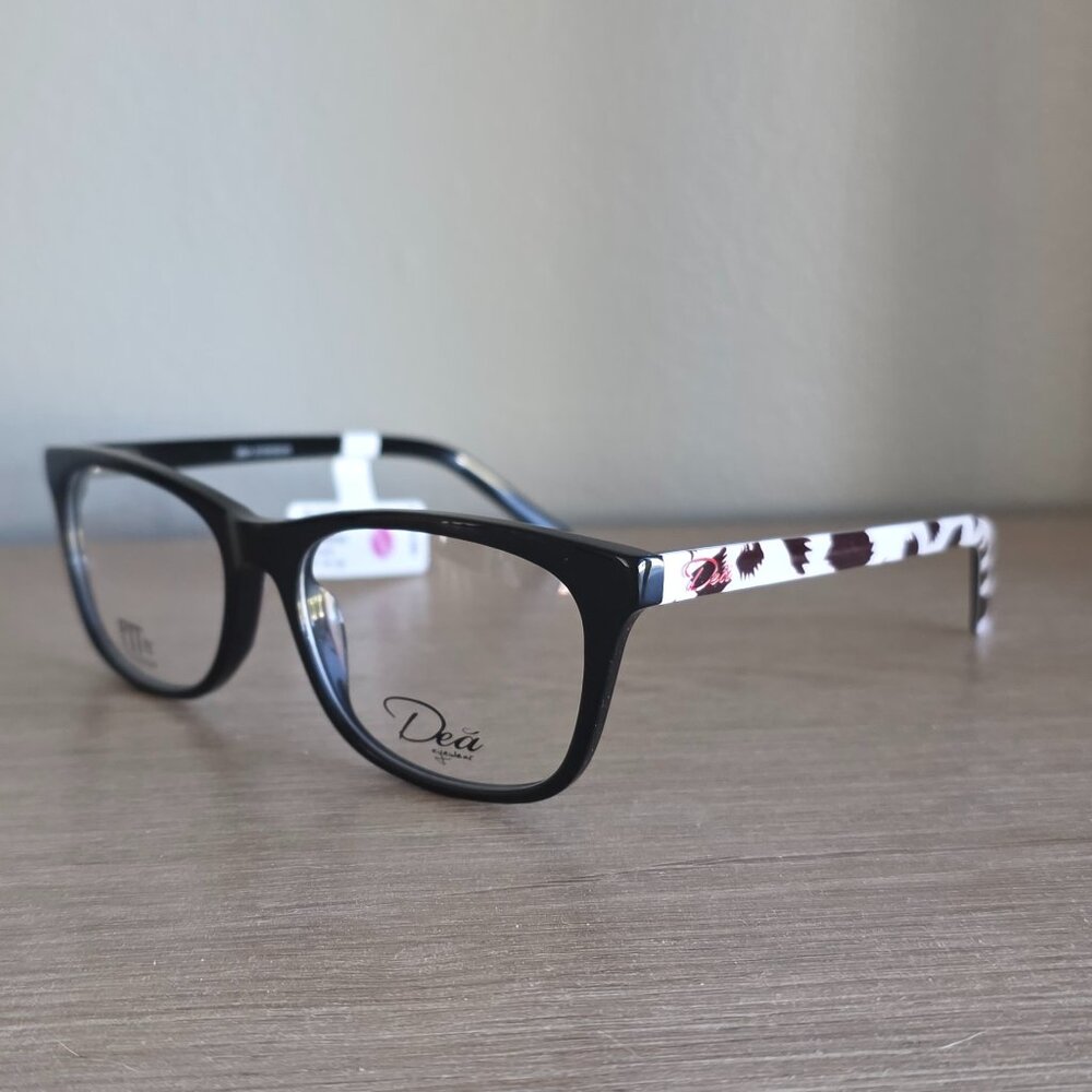 Dea Eyewear Mimi RX DE-02028 Black 57-18-145 Frames NWT